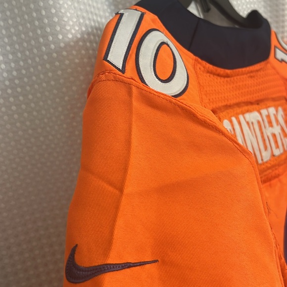 Sanders DENVER BRONCOS STITCHED NIKE Jersey #10 - Picture 6 of 7